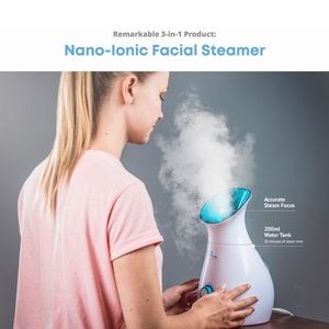 NEW NanoSteamer Large Nano Ionic Facial Steamer